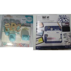 Mini Alphabet Punch Board AND Make Art Stay-tion Crafting Tools